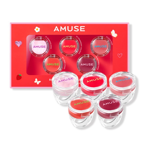 Amuse Ring Lip Balm Jewelry Set LIP BALM AMUSE