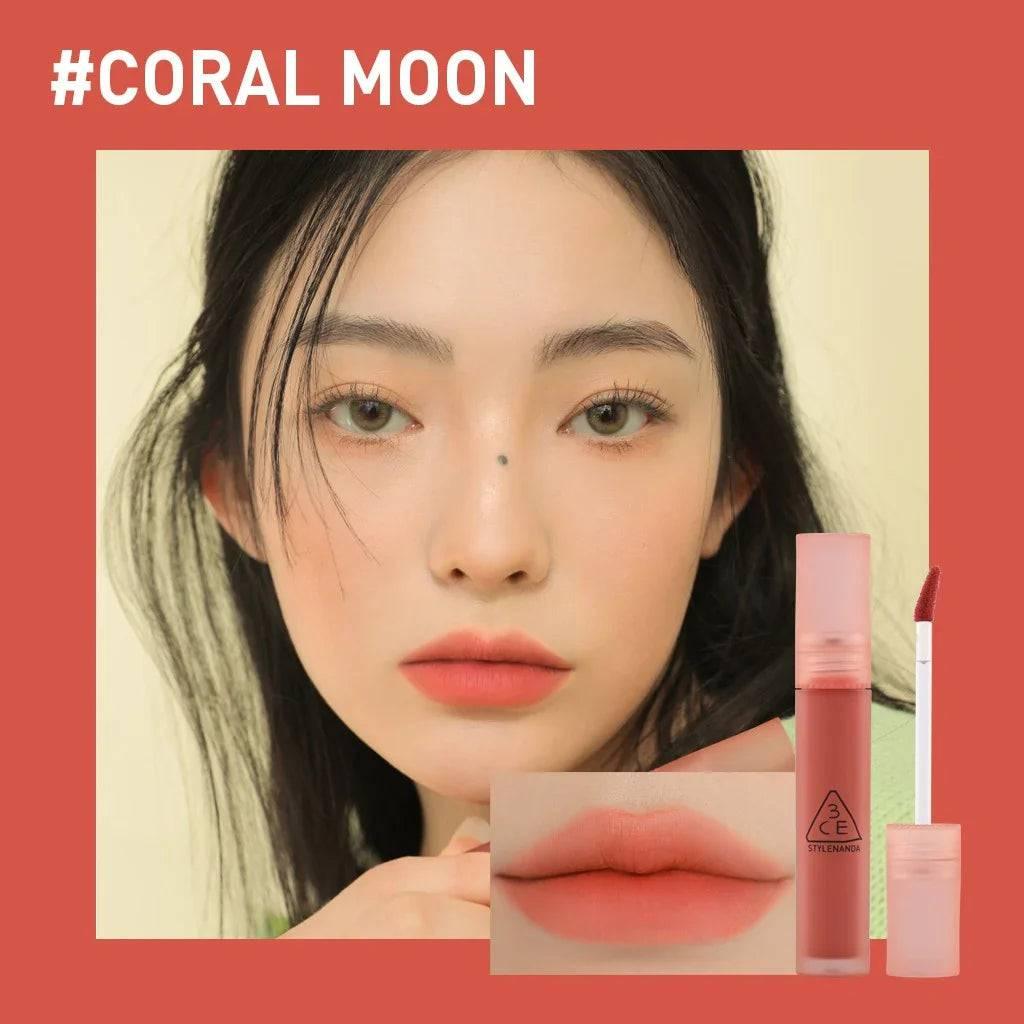 3CE Blur Water Tint 4.6g Lip Stains 3CE CORAL MOON