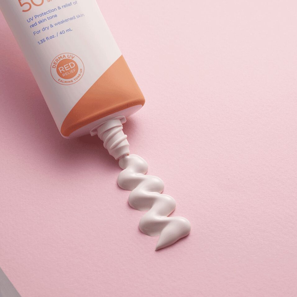 AESTURA - Derma UV 365 Red Calming Tone-up Sunscreen (40ml)-thekimyoung.com