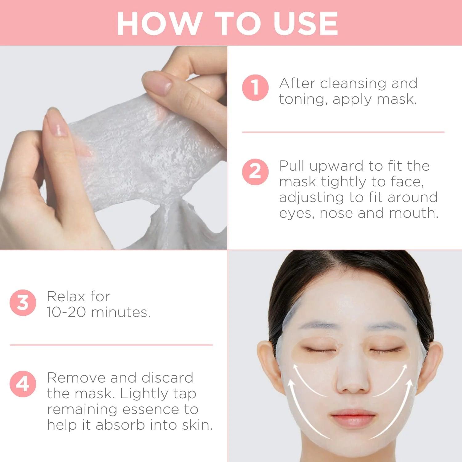 MEDIHEAL Collagen Essential Mask Sheet 10 Sheets Mask Sheet MEDIHEAL
