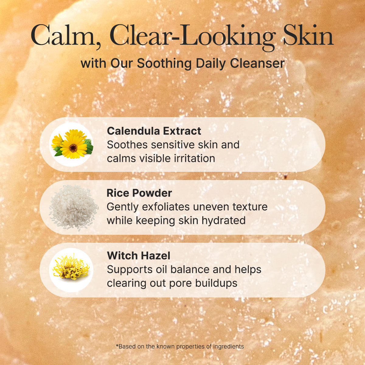 Arencia - Calendula Rice Mochi Cleanser (120g)-thekimyoung.com