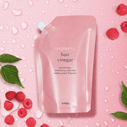 A'pieu RASPBERRY HAIR VINEGAR Refill 400ml-thekimyoung.com