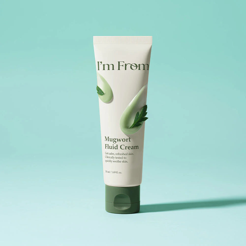 I'm From - Mugwort Fluid Cream (50ml)-thekimyoung.com