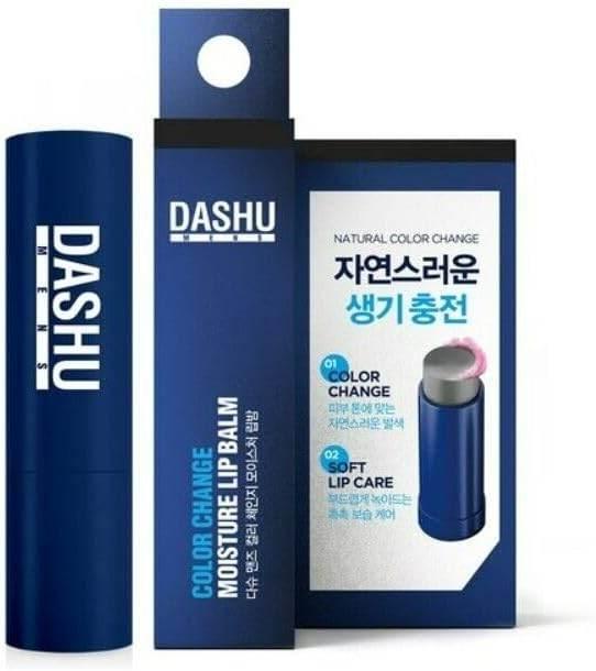 DASHU Mens Color Change Moisture Lip Balm LIP BALM for Men DASHU