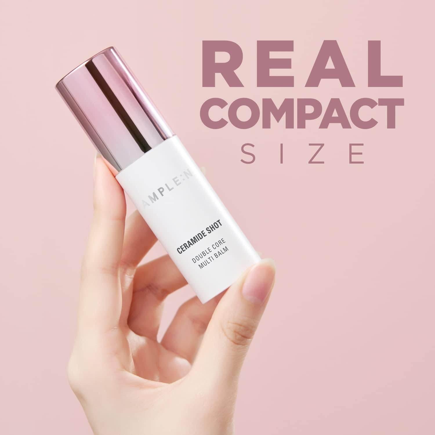 AMPLE:N Ceramide Shot Double Core Multi Balm 10g-thekimyoung.com