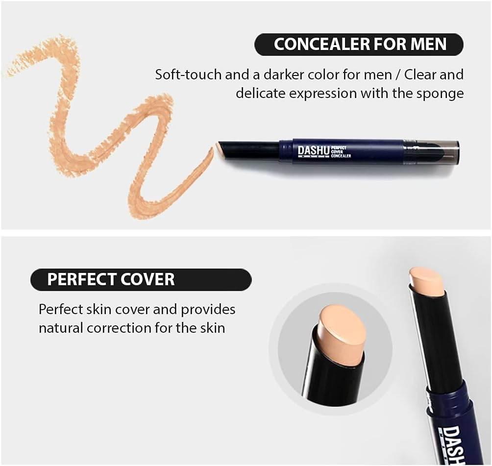DASHU Men's Perfect Cover Concealer 2.2g-thekimyoung.com