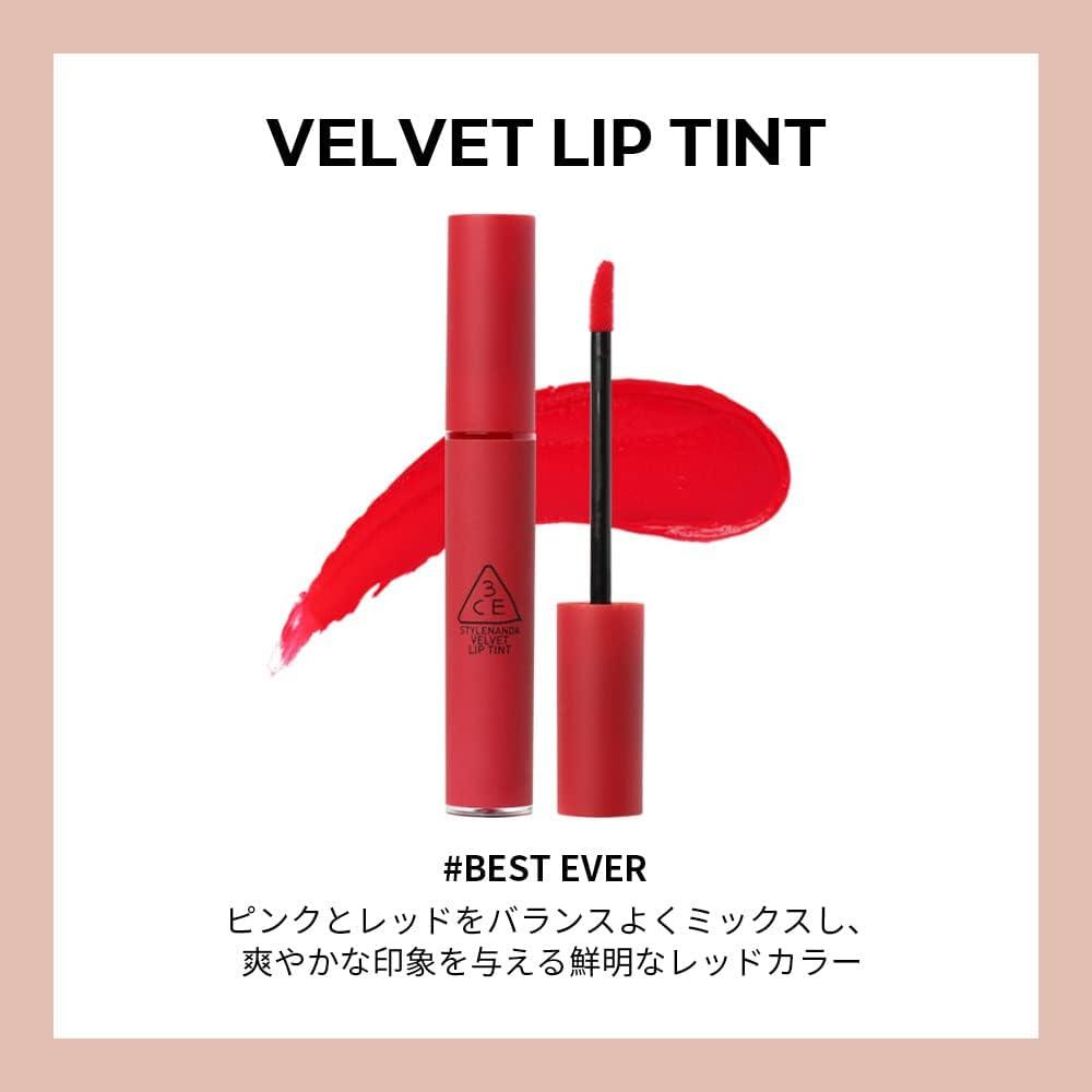 3CE Velvet Lip Tint 4g #BEST EVER-thekimyoung.com