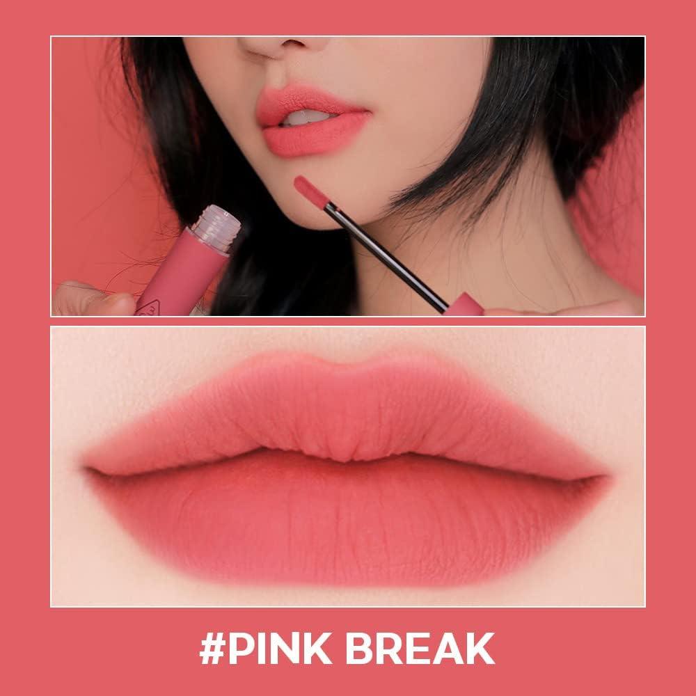 3CE Velvet Lip Tint 4g #PINK BREAK-thekimyoung.com