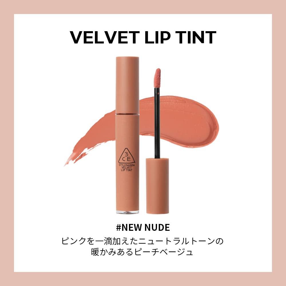 3CE Velvet Lip Tint 4g #NEW NUDE-thekimyoung.com