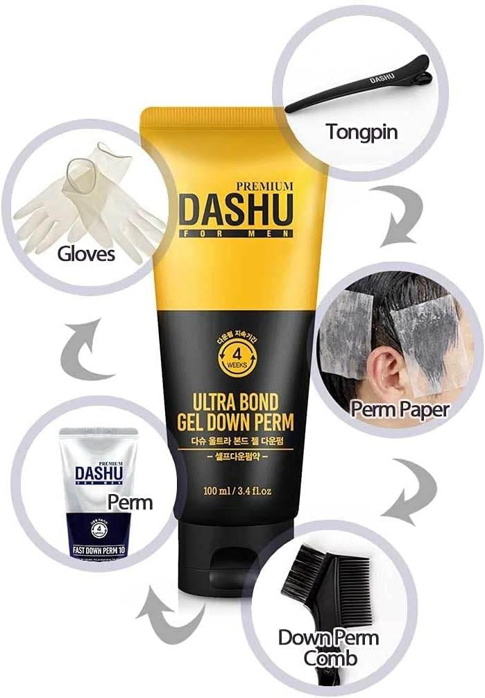 DASHU For Men Premium Ultra Bond Gel Down Perm 100ml-thekimyoung.com