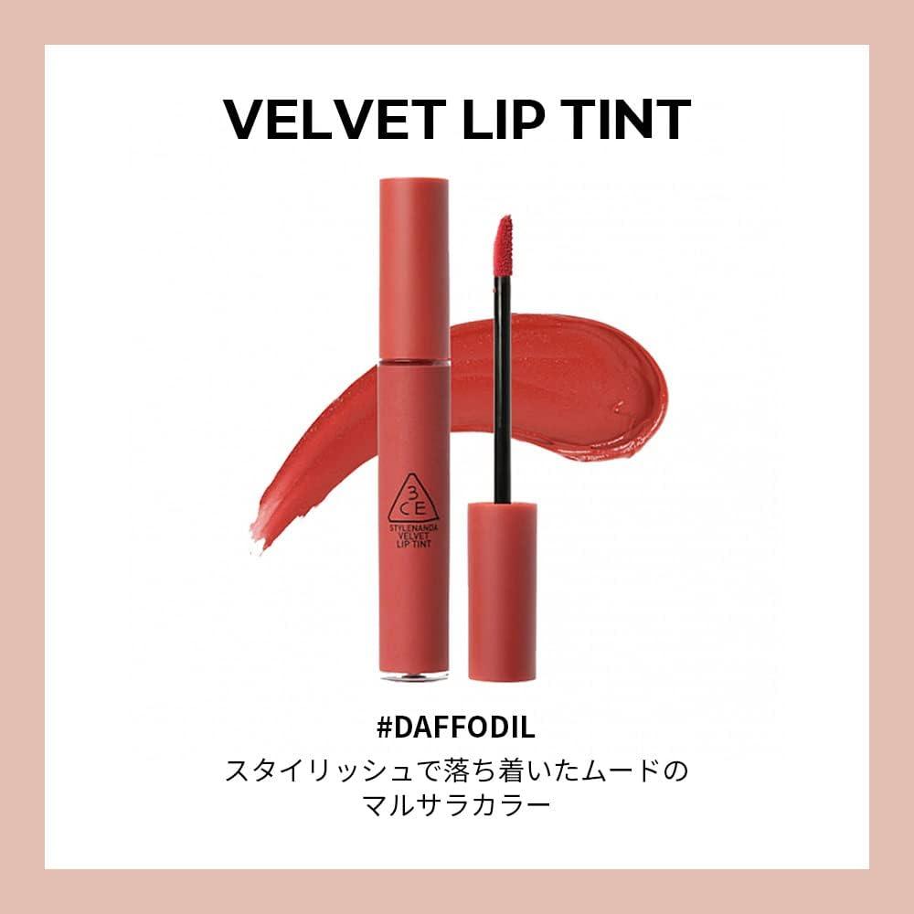 3CE Velvet Lip Tint 4g #DAFFODIL-thekimyoung.com