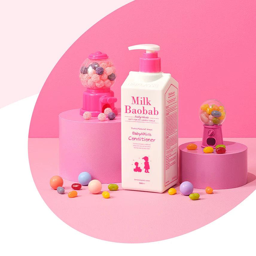 BIOKLASSE MILK BAOBAB Baby & Kids Conditioner 500ml Kids Hair Treatment BIOKLASSE