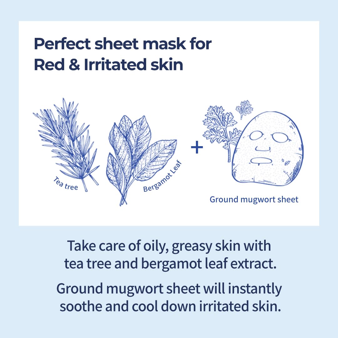 numbuzin - No.4 Icy Soothing Sheet Mask (5 Sheets)-thekimyoung.com