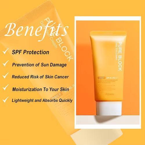 A'pieu Pure Block Daily Sun Cream SPF45/PA+++ 100ml-thekimyoung.com