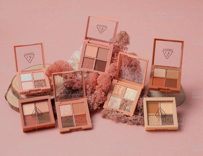 3CE MINI MULTI EYE COLOR PALETTE 3.5g #SIDE BY SIDE-thekimyoung.com