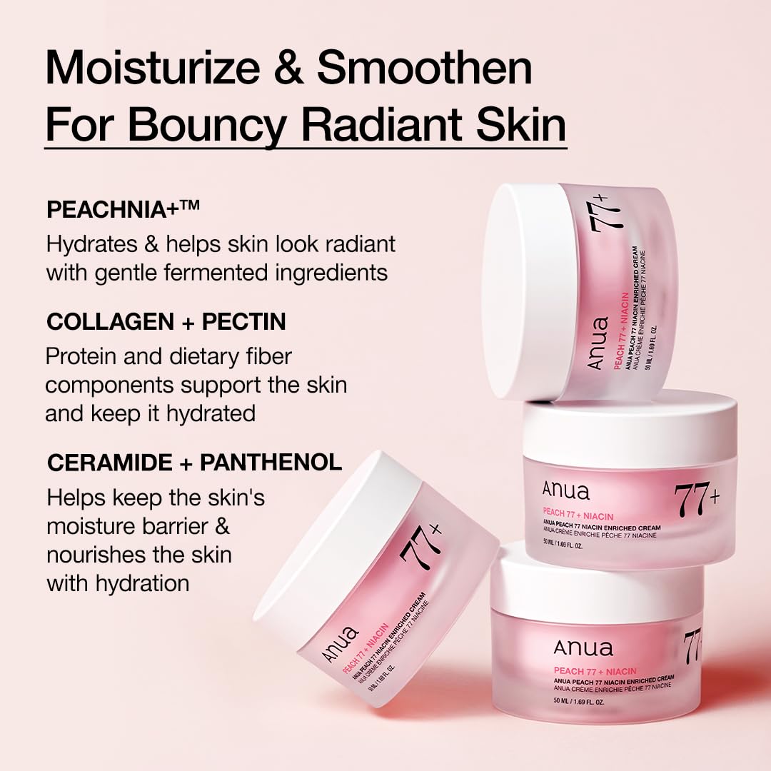 Anua Peach 77 Niacin Enriched Cream 50ml-thekimyoung.com
