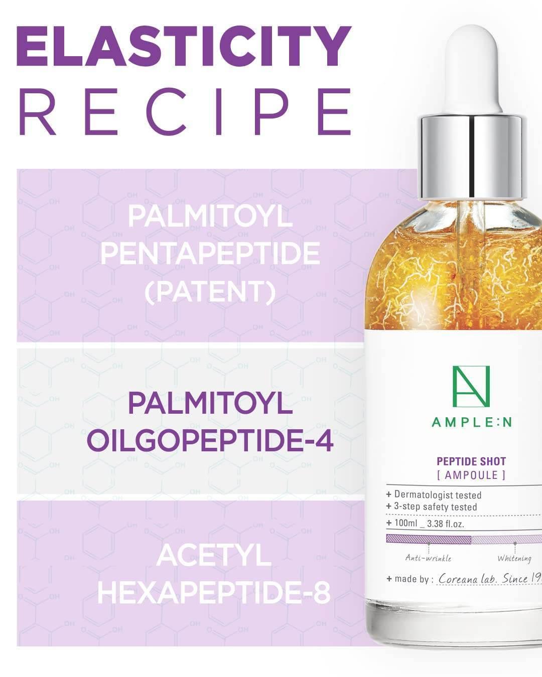 AMPLE:N Peptide Shot Ampoule 2X Jumbo 100ml Ampoule AMPLE:N