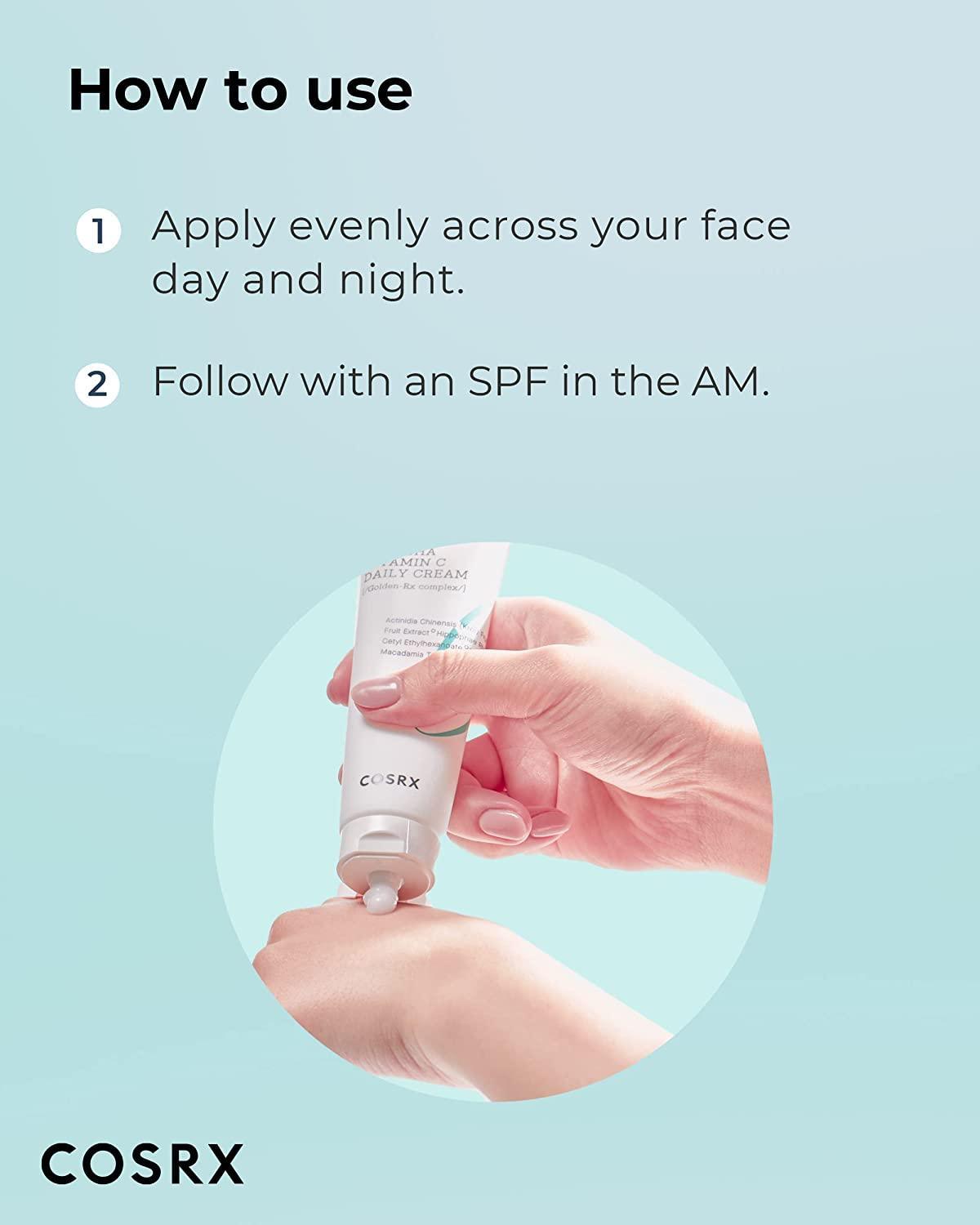 COSRX AHA/BHA Refresh Vitamin C Daily Cream 50ml-thekimyoung.com
