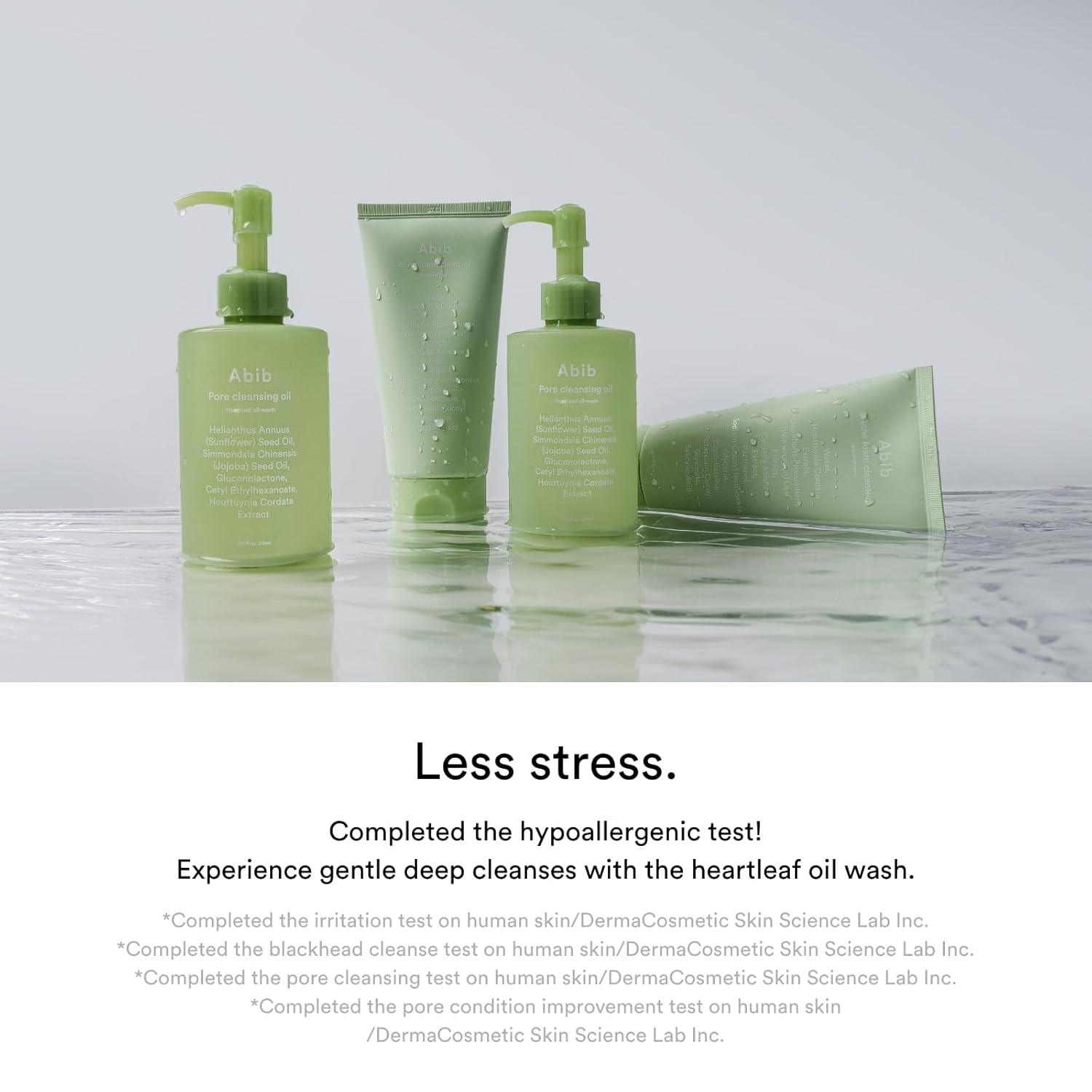 Abib Pore cleansing oil Heartleaf oil-wash 200ml-thekimyoung.com