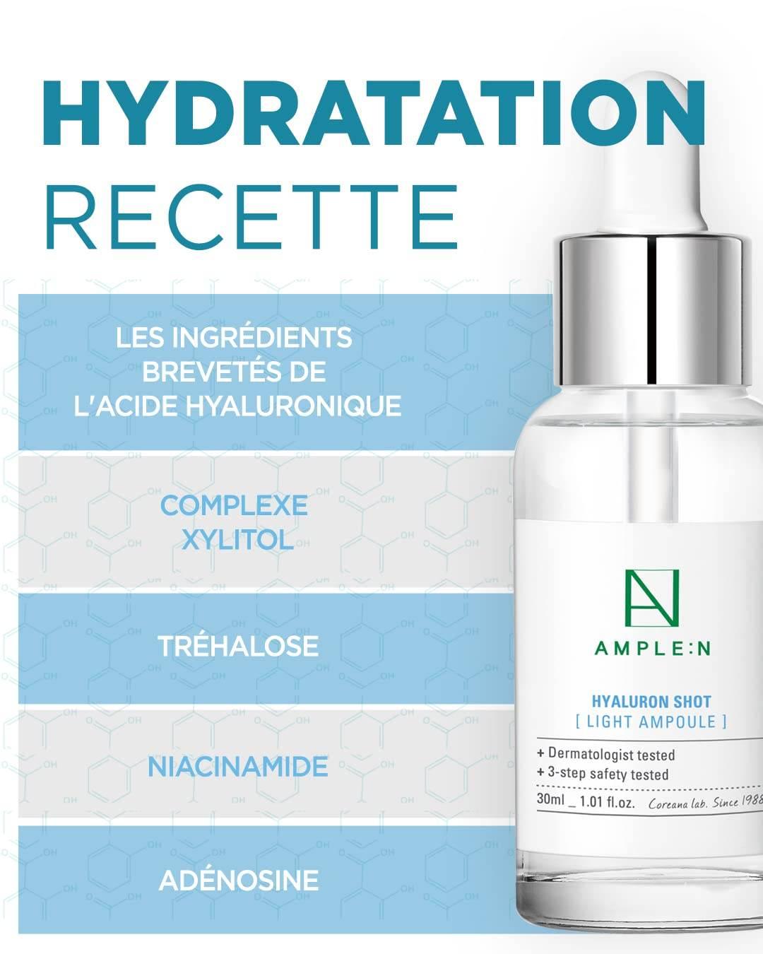AMPLE:N Hyaluron Shot Light Ampoule 30ml-thekimyoung.com