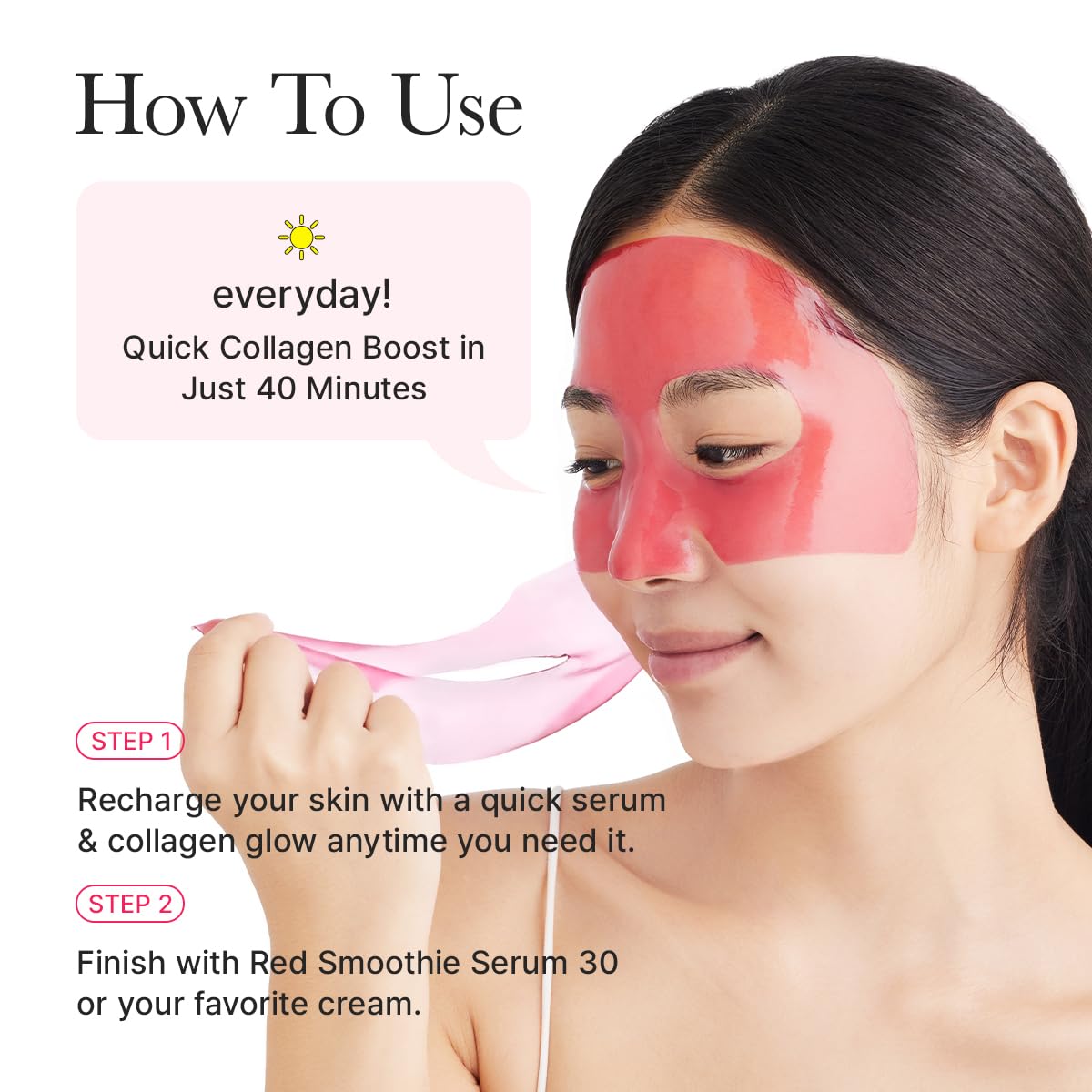 Arencia - Red Collagen Jello Mask-thekimyoung.com