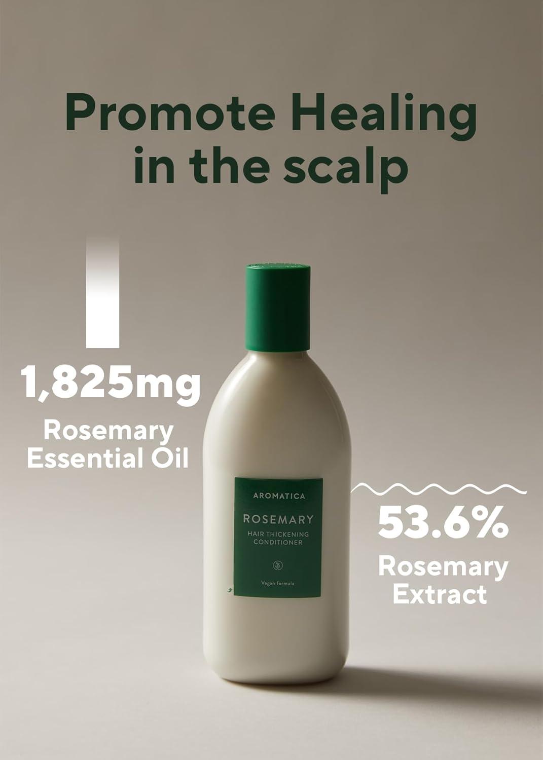 AROMATICA Rosemary Hair Thickening Conditioner 400ml-thekimyoung.com