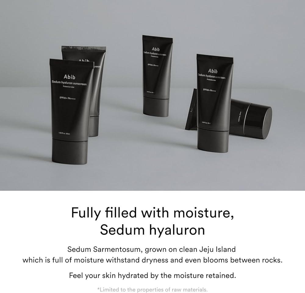 Abib Sedum hyaluron sunscreen Protection tube SPF50+ PA ++++ 50ml-thekimyoung.com