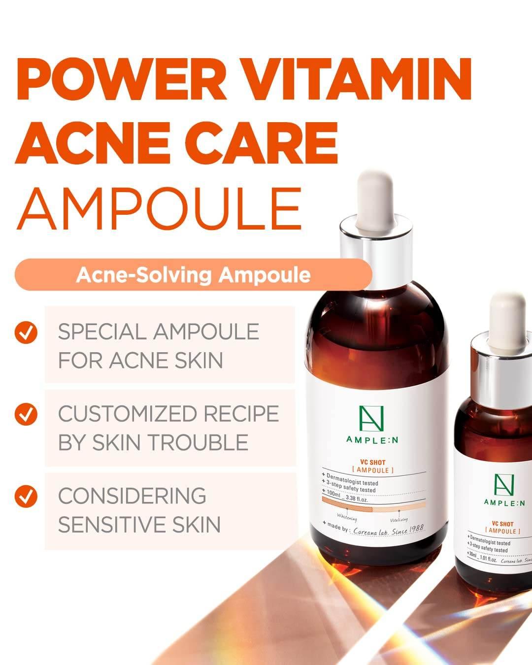 AMPLE:N VC Shot Ampoule Jumbo 100ml-thekimyoung.com