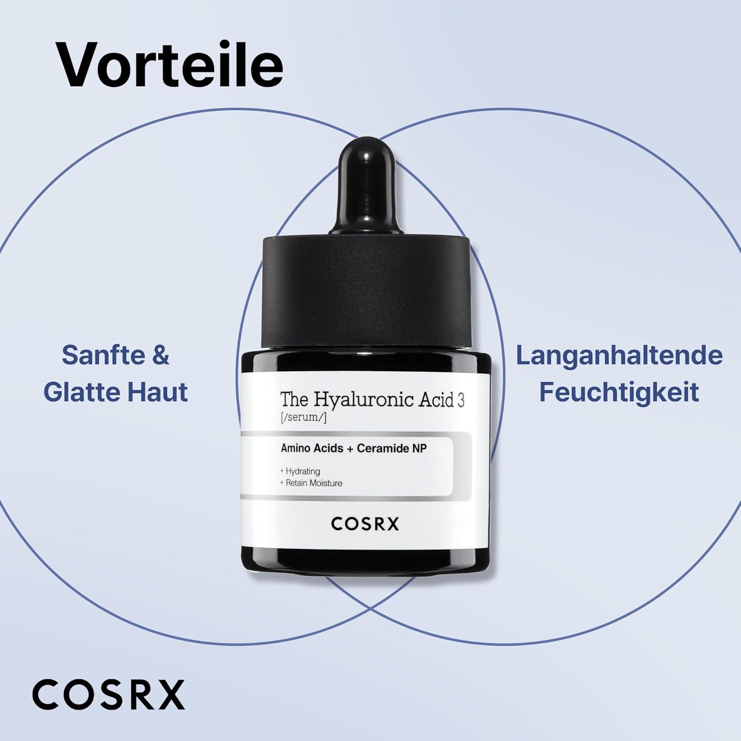 COSRX - The Hyaluronic Acid 3 Serum (20ml)-thekimyoung.com