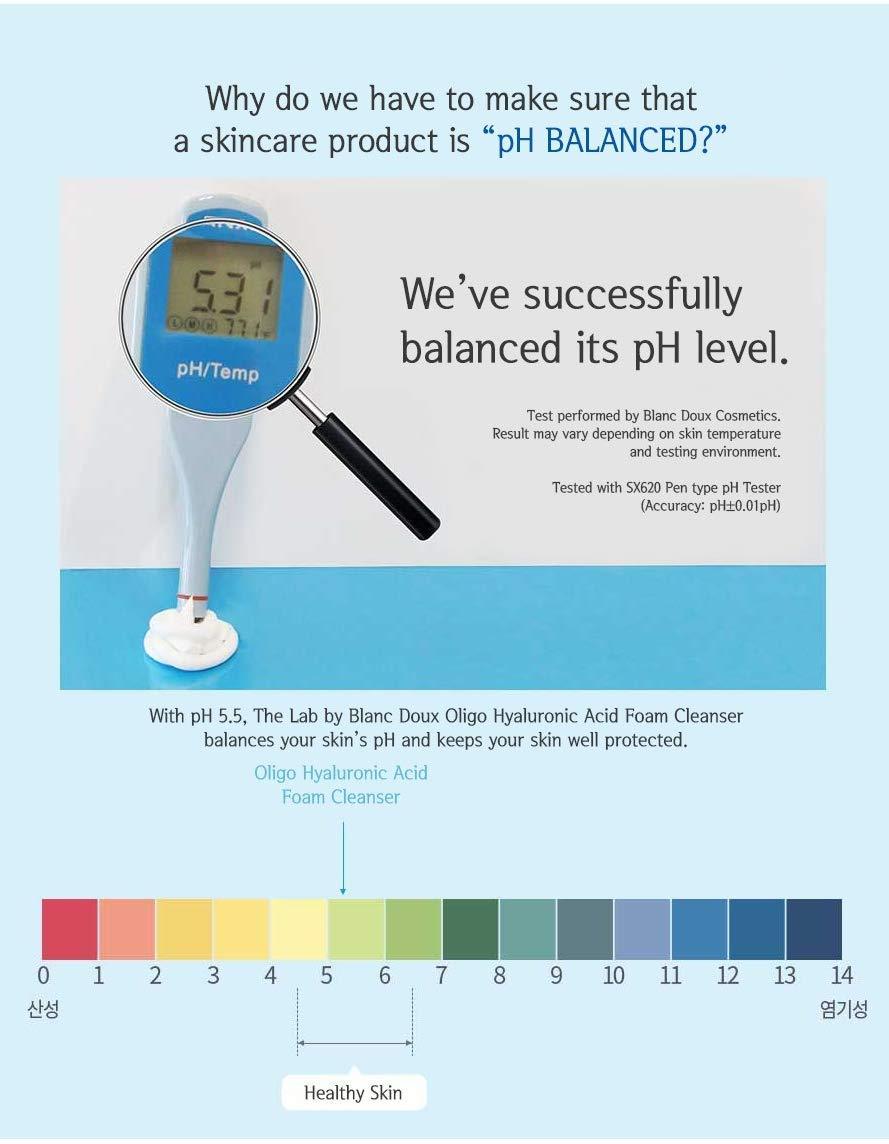 THE LAB by blanc doux - Oligo Hyaluronic Acid Foam Cleanser 120ml Cleansing Foam THE LAB by blanc doux