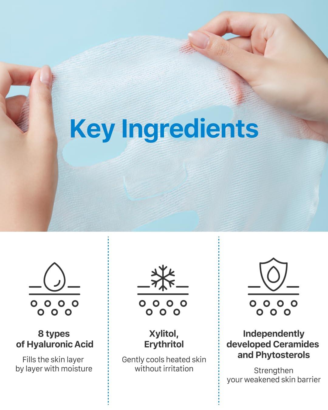 [Real Barrier] Aqua Soothing Cream Mask Sheet 30ml X 10ea-thekimyoung.com