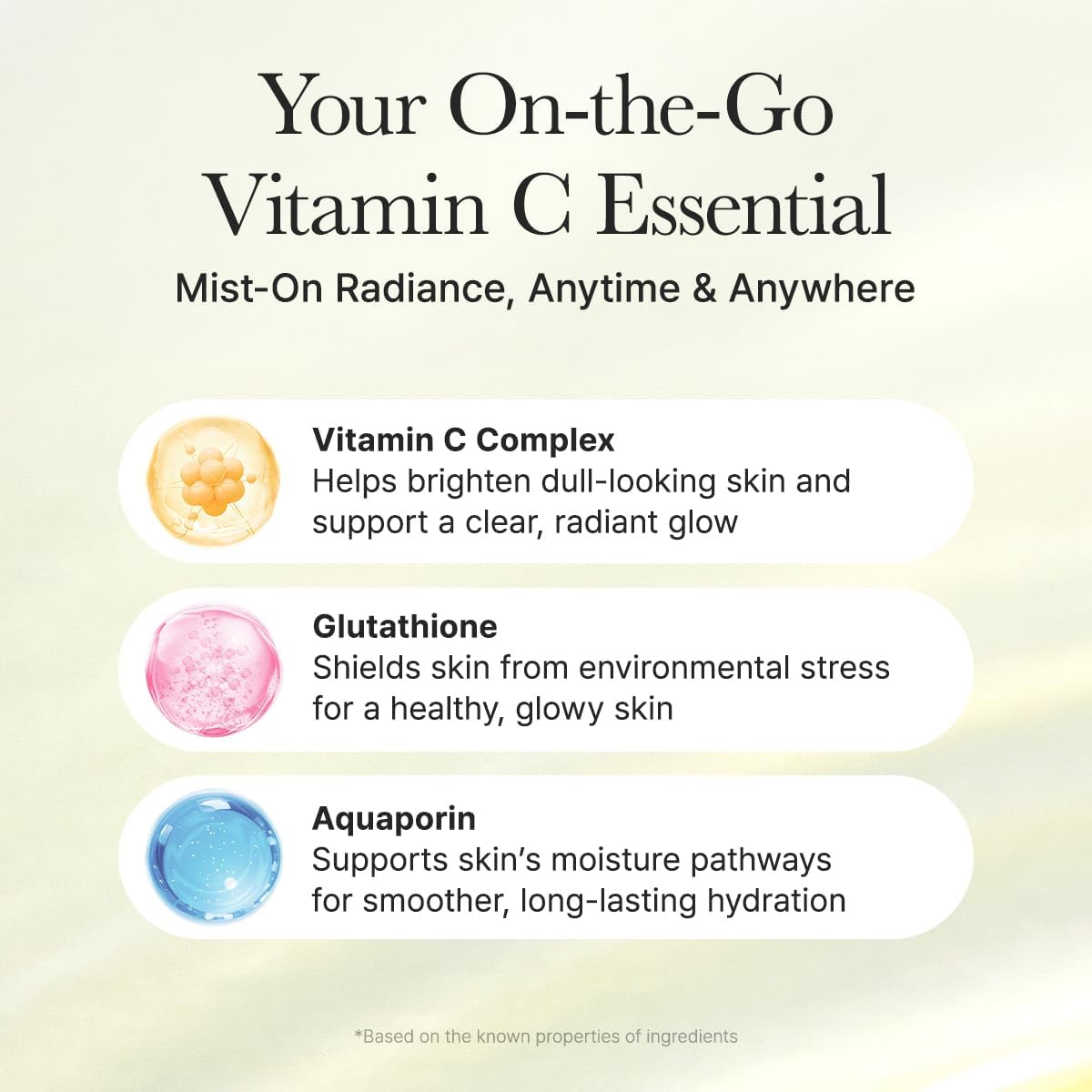 Arencia - Vitamin C Glutathione Skin Booster Mist (100ml)-thekimyoung.com