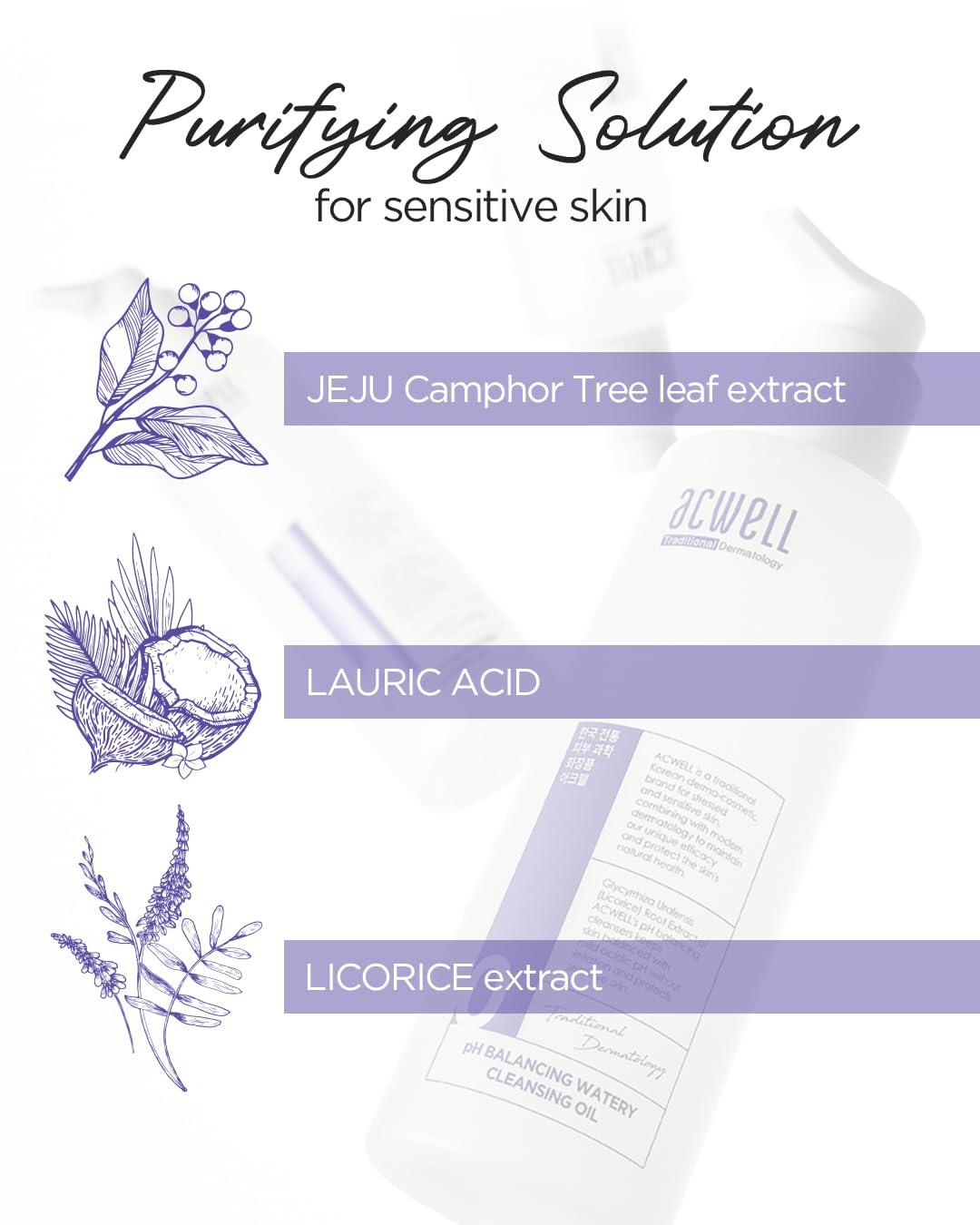 acwell pH Balancing Soothing Cleansing Foam 150ml Cleansing Foam acwell