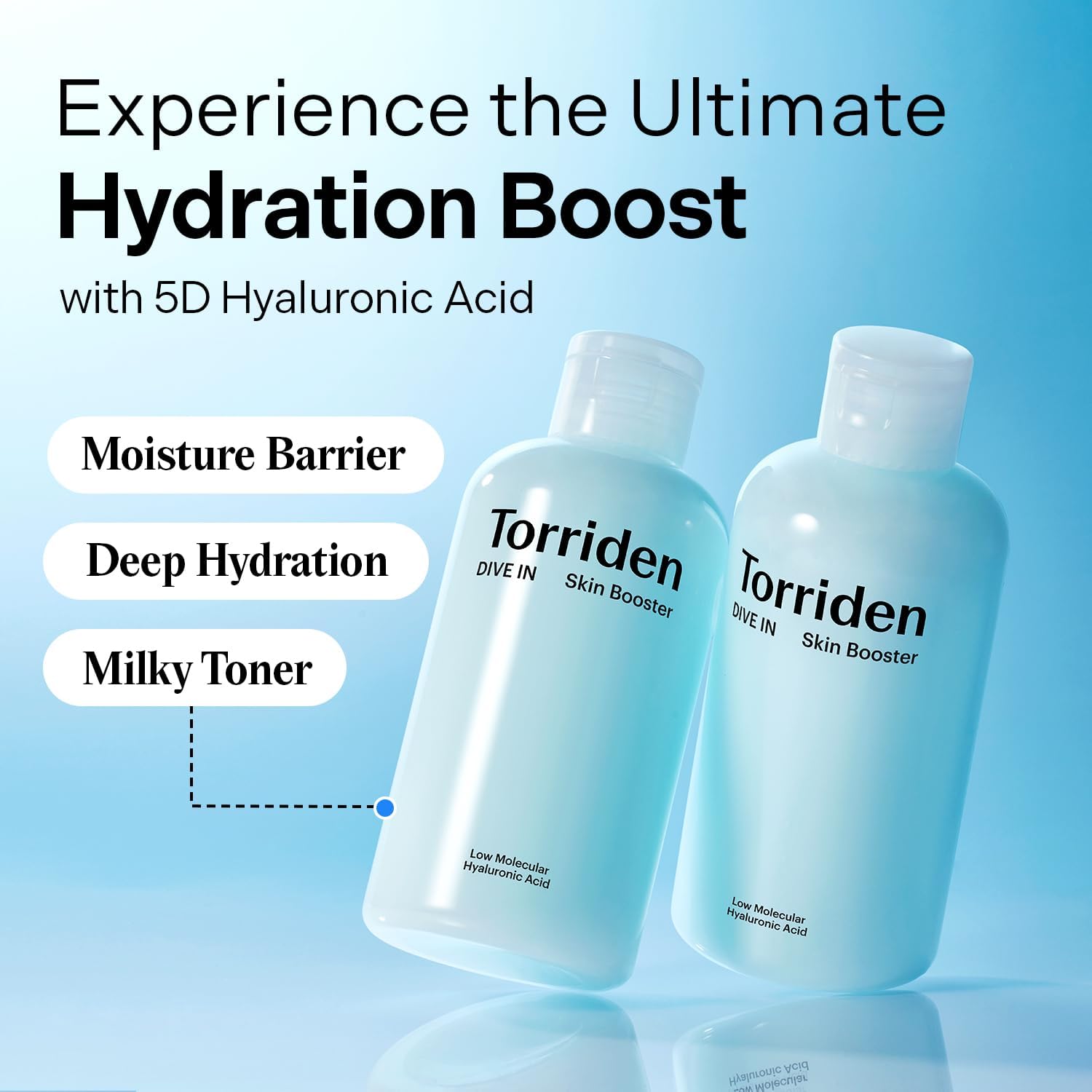 Torriden - DIVE-IN Low Molecule Hyaluronic Acid Skin Booster (200ml)-thekimyoung.com