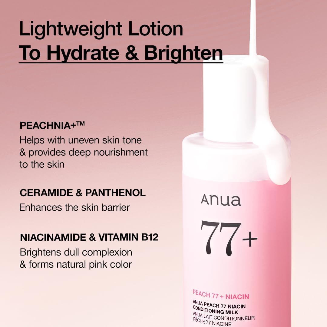 Anua Peach 77 Niacin Conditioning Milk 150ml-thekimyoung.com