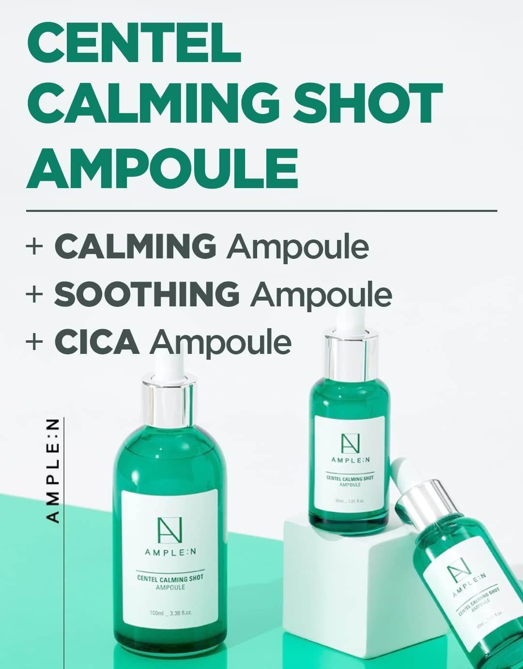 AMPLE:N Centel Calming Shot Ampoule 30ml-thekimyoung.com