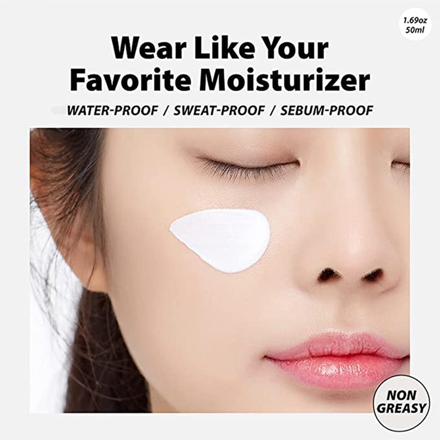 A'pieu Pure Block Sun Cream Waterproof Sun Cream SPF50/PA+++ 50ml-thekimyoung.com