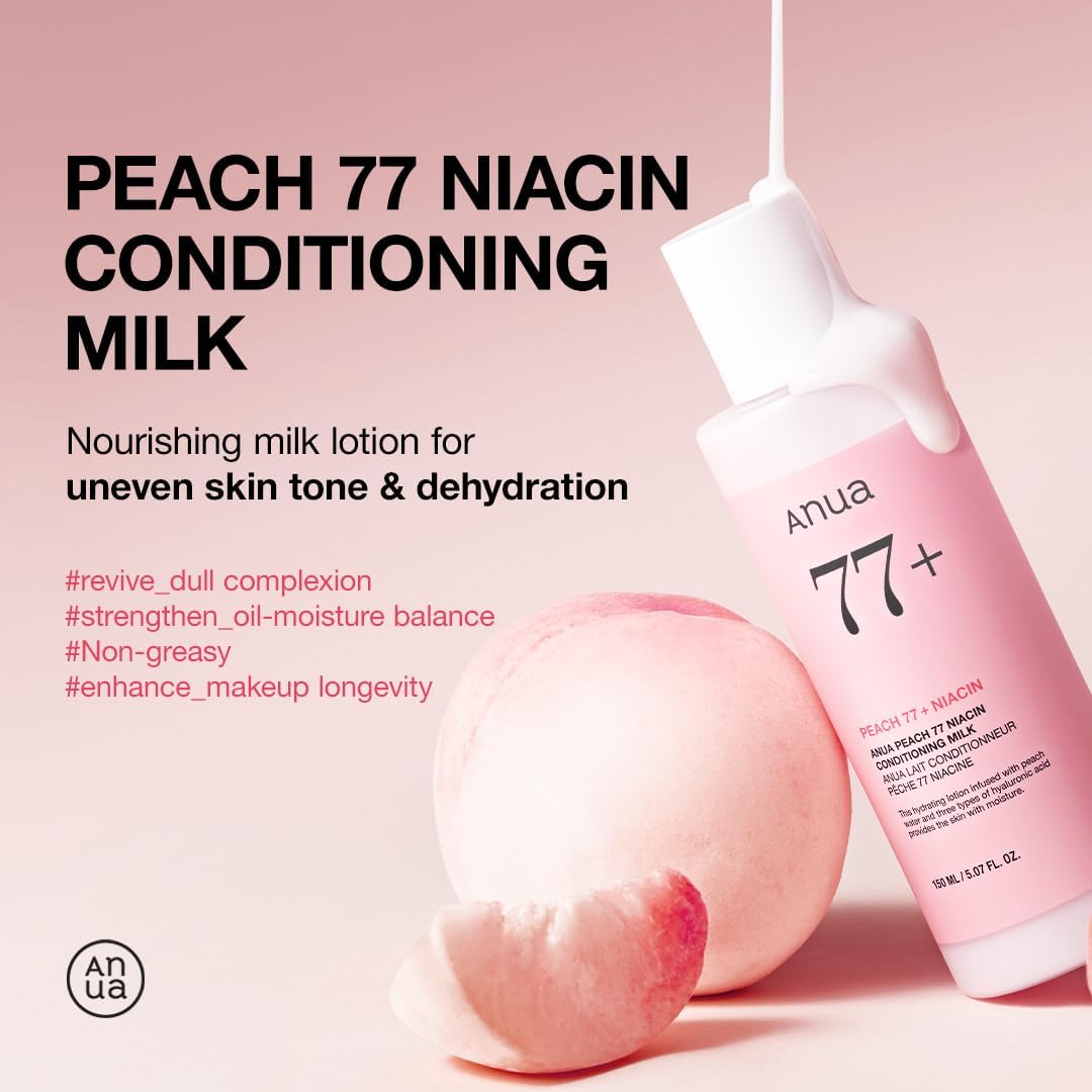 Anua Peach 77 Niacin Conditioning Milk 150ml-thekimyoung.com