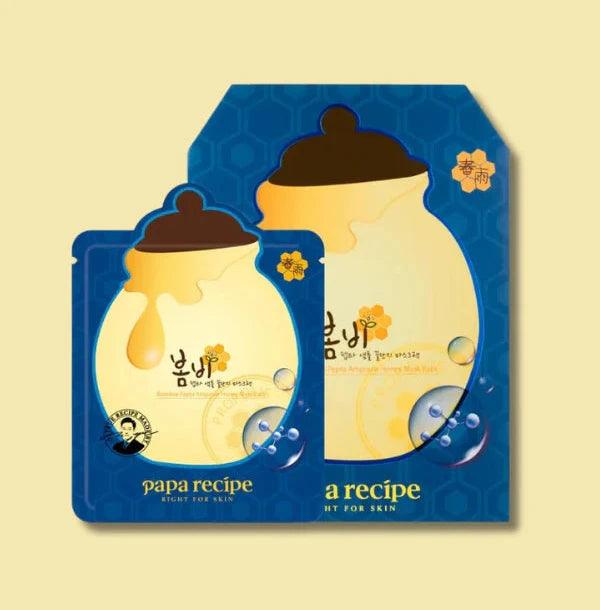 papa recipe Bombee Pepta Ampoule Honey Mask Pack Set 25g x 10 pcs-thekimyoung.com