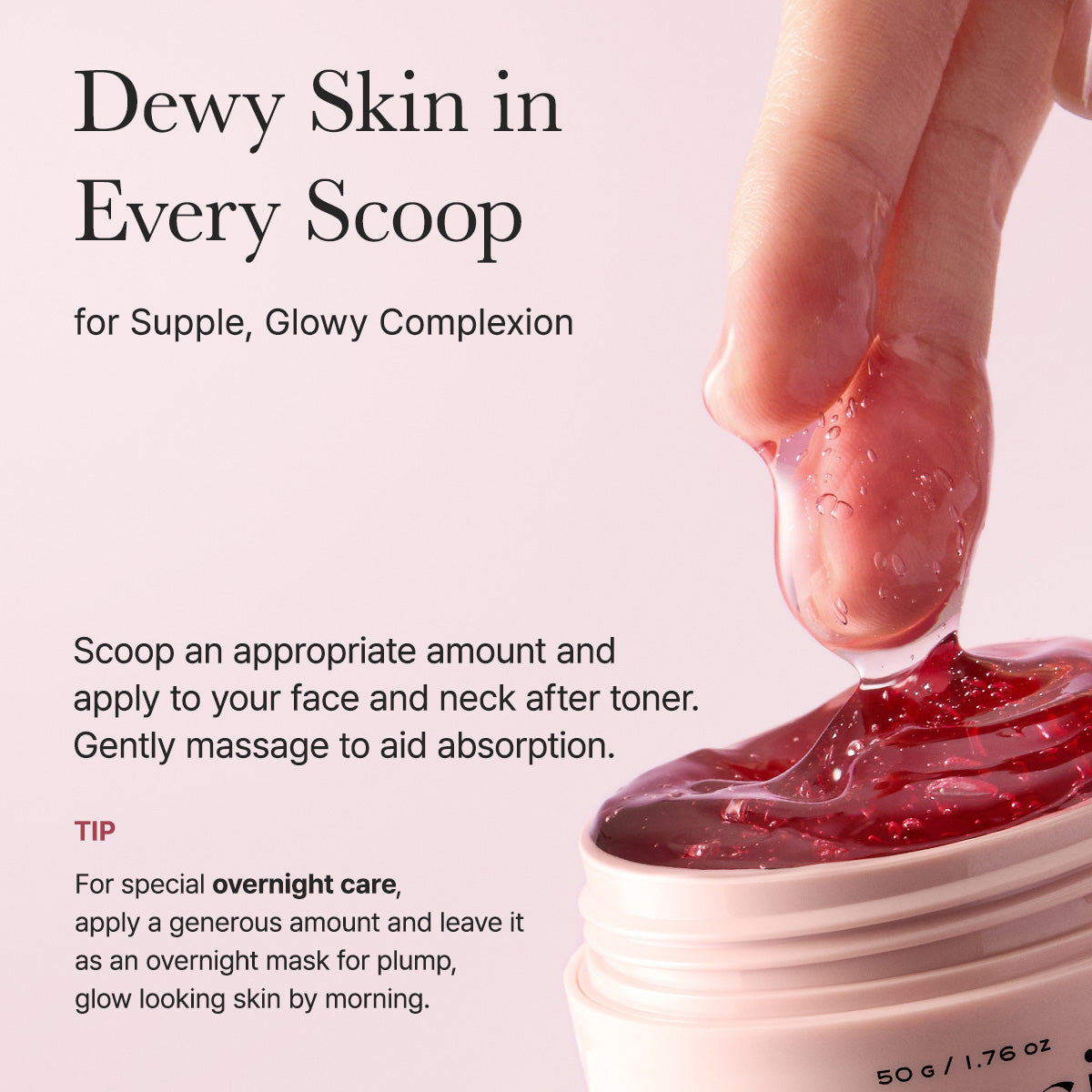 Arencia - Overnight Red Smoothie Face Mask Serum (50g)-thekimyoung.com