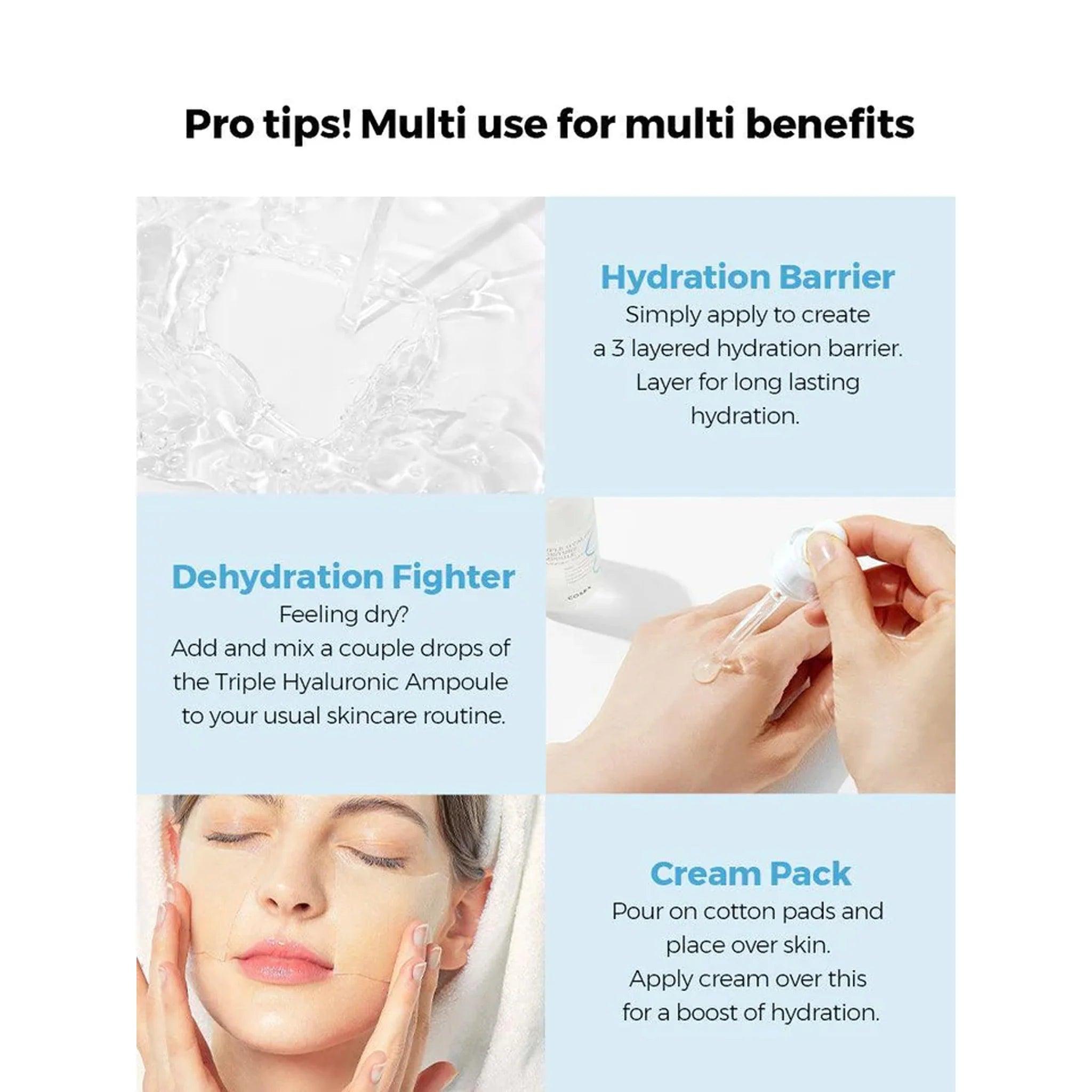 COSRX Hydrium Triple Hyaluronic Moisture Ampoule 40ml Ampoule COSRX