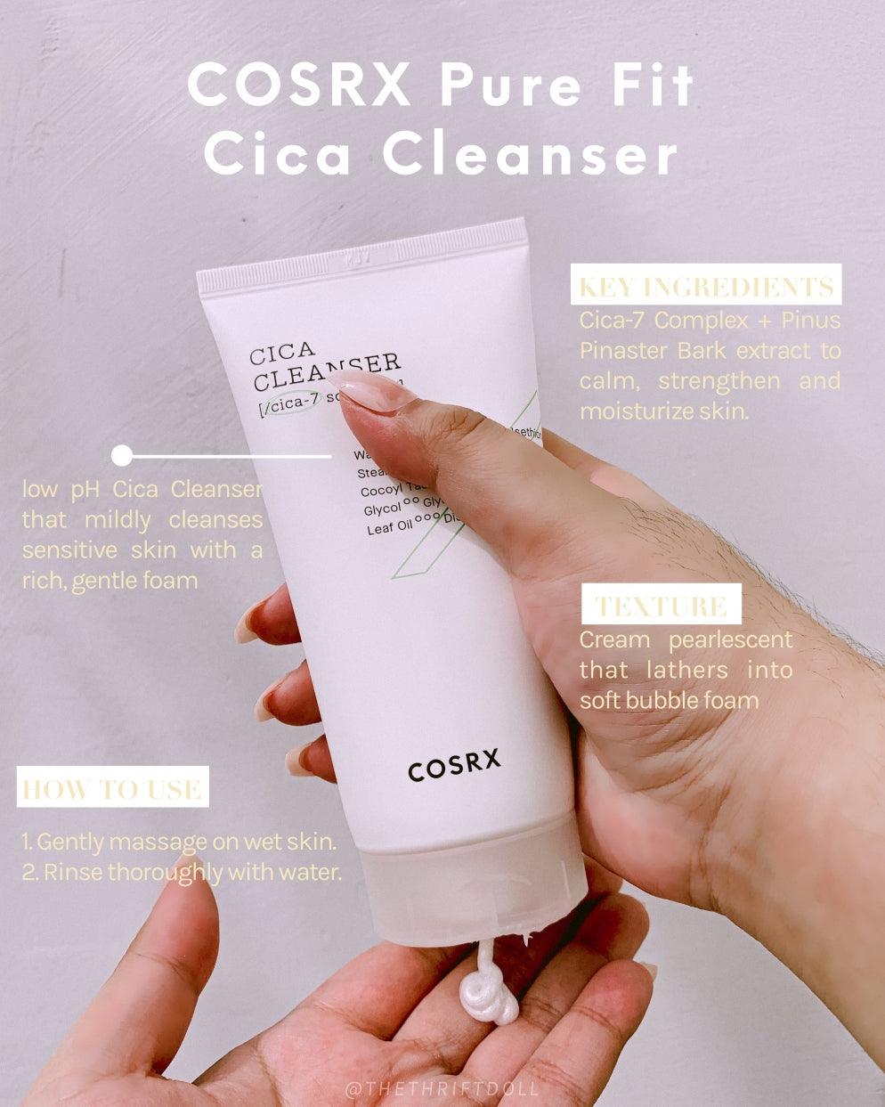 COSRX Pure Fit Cica Creamy Form Cleanser 150ml-thekimyoung.com