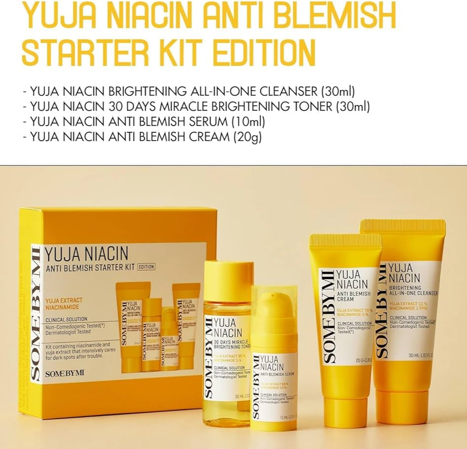 SOME BY MI - Yuja Niacin Anti Blemish Starter Kit-thekimyoung.com
