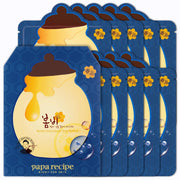 papa recipe Bombee Pepta Ampoule Honey Mask Pack Set 25g x 10 pcs-thekimyoung.com
