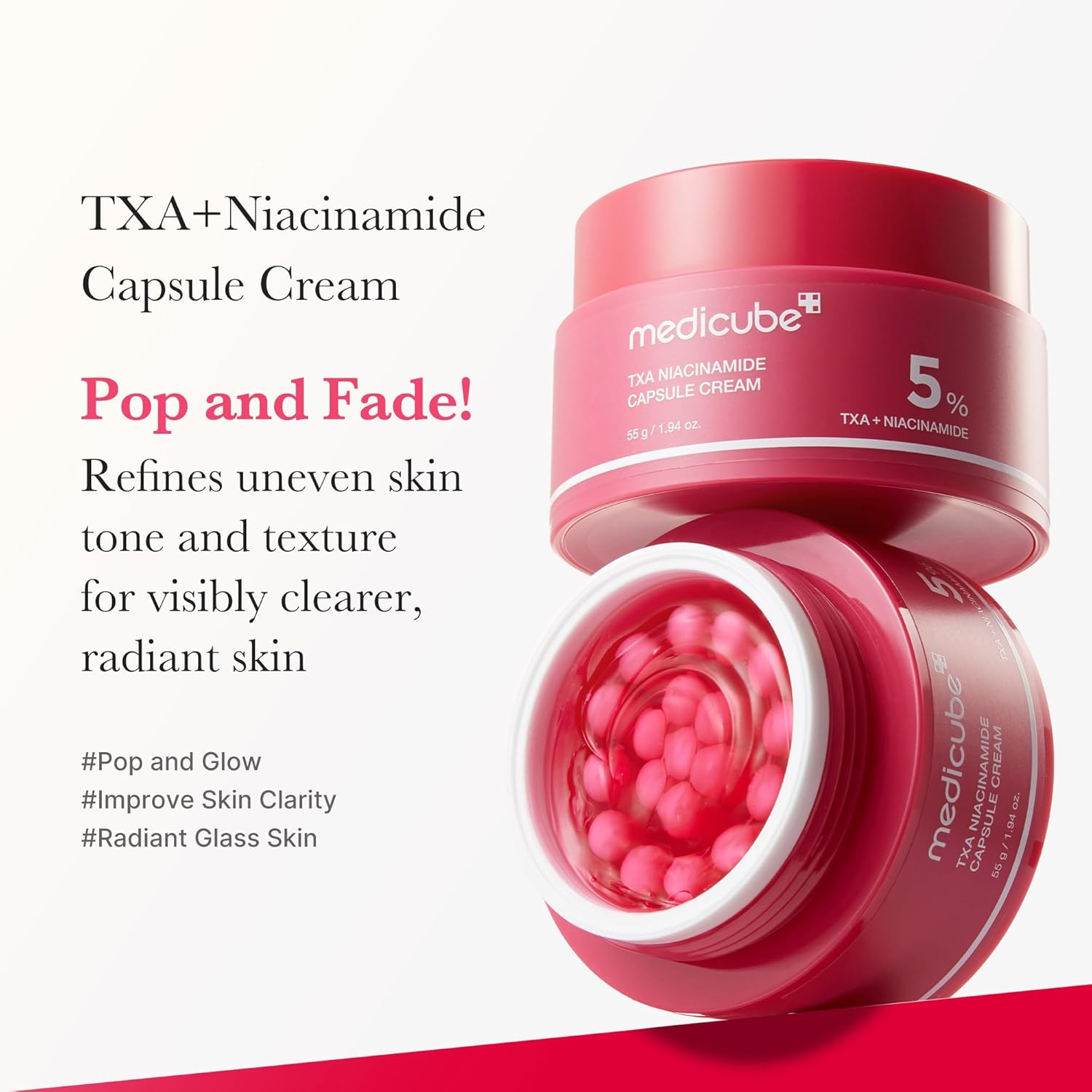 medicube - TXA Niacinamide Capsule Cream 55g Face Cream medicube