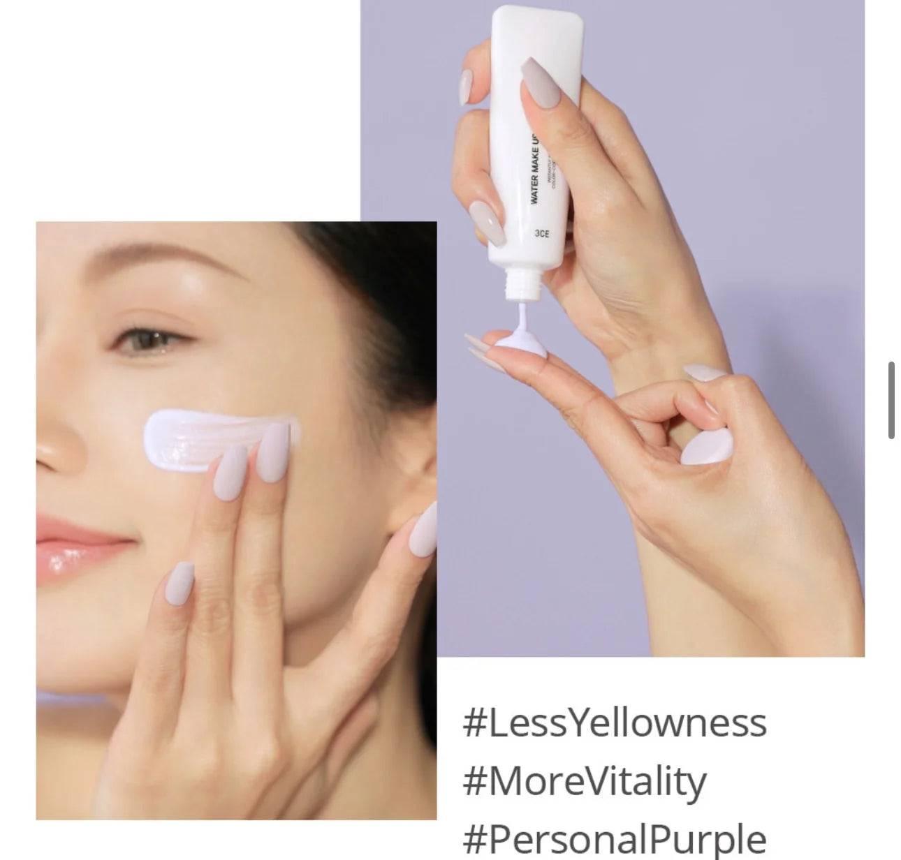 3CE WATER MAKE UP BASE 45ml Make Up Base 3CE