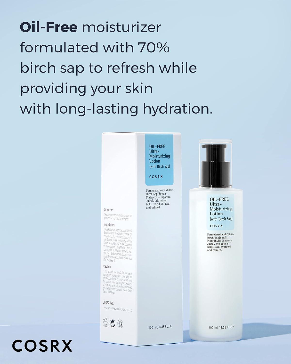 COSRX Oil-Free Ultra-Moisturizing Lotion with Birch Sap 100ml Lotion COSRX