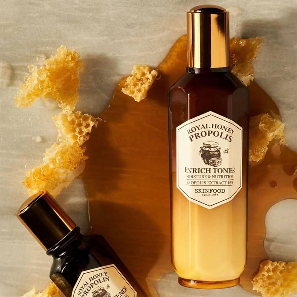SKINFOOD Royal Honey Propolis Enrich Toner 160ml-thekimyoung.com