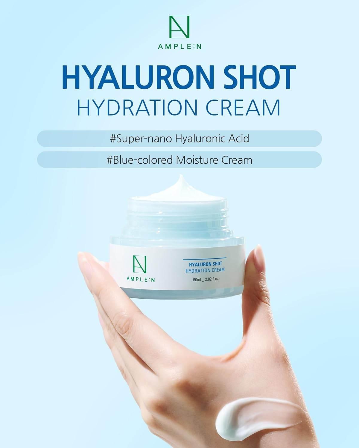 AMPLE:N Hyaluron Shot Hydration Cream 60ml-thekimyoung.com