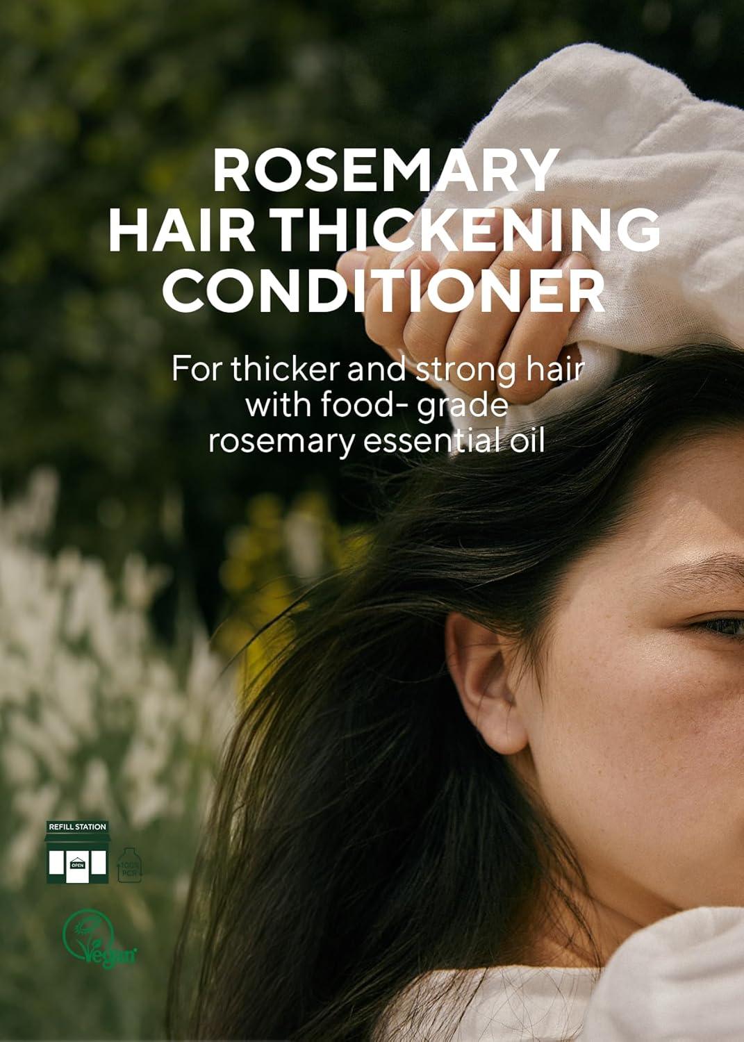 AROMATICA Rosemary Hair Thickening Conditioner 400ml-thekimyoung.com